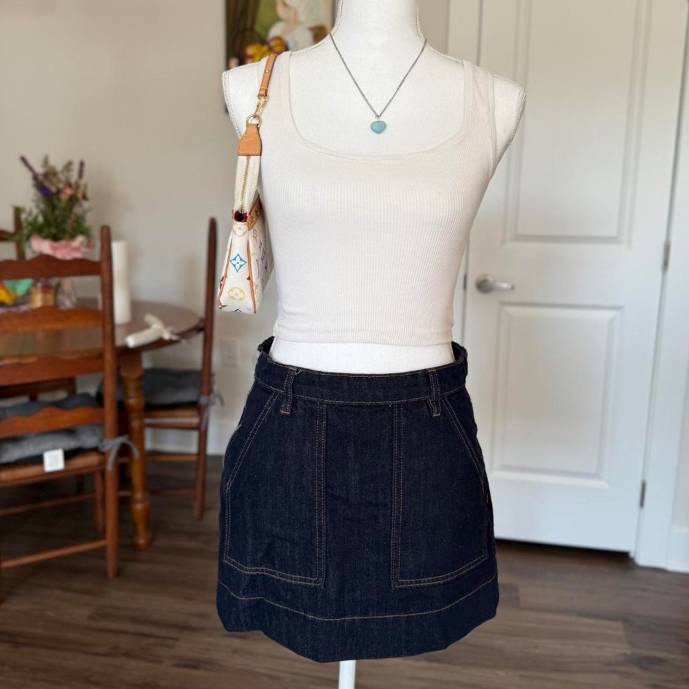 Princess Polly Denim Mini Skirt
